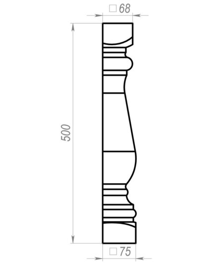 Баллюстрада BE-002